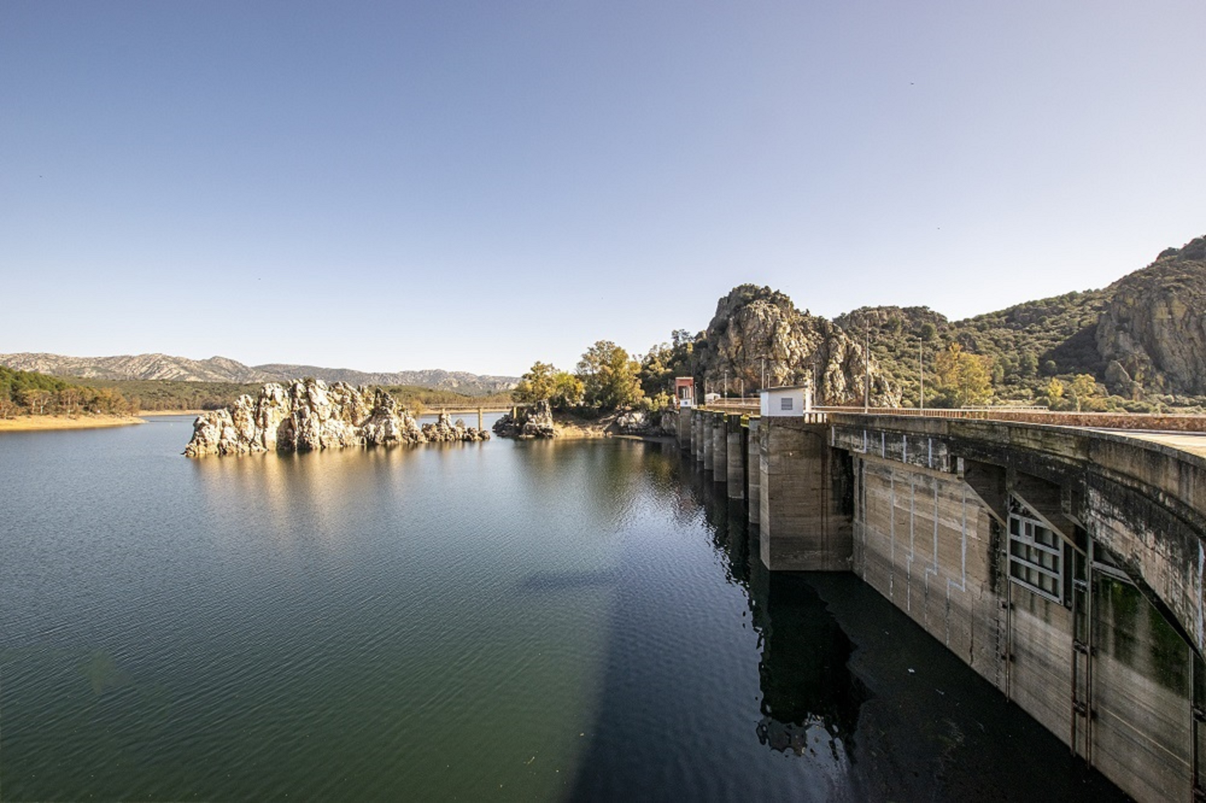 Presa García Sola. 2022