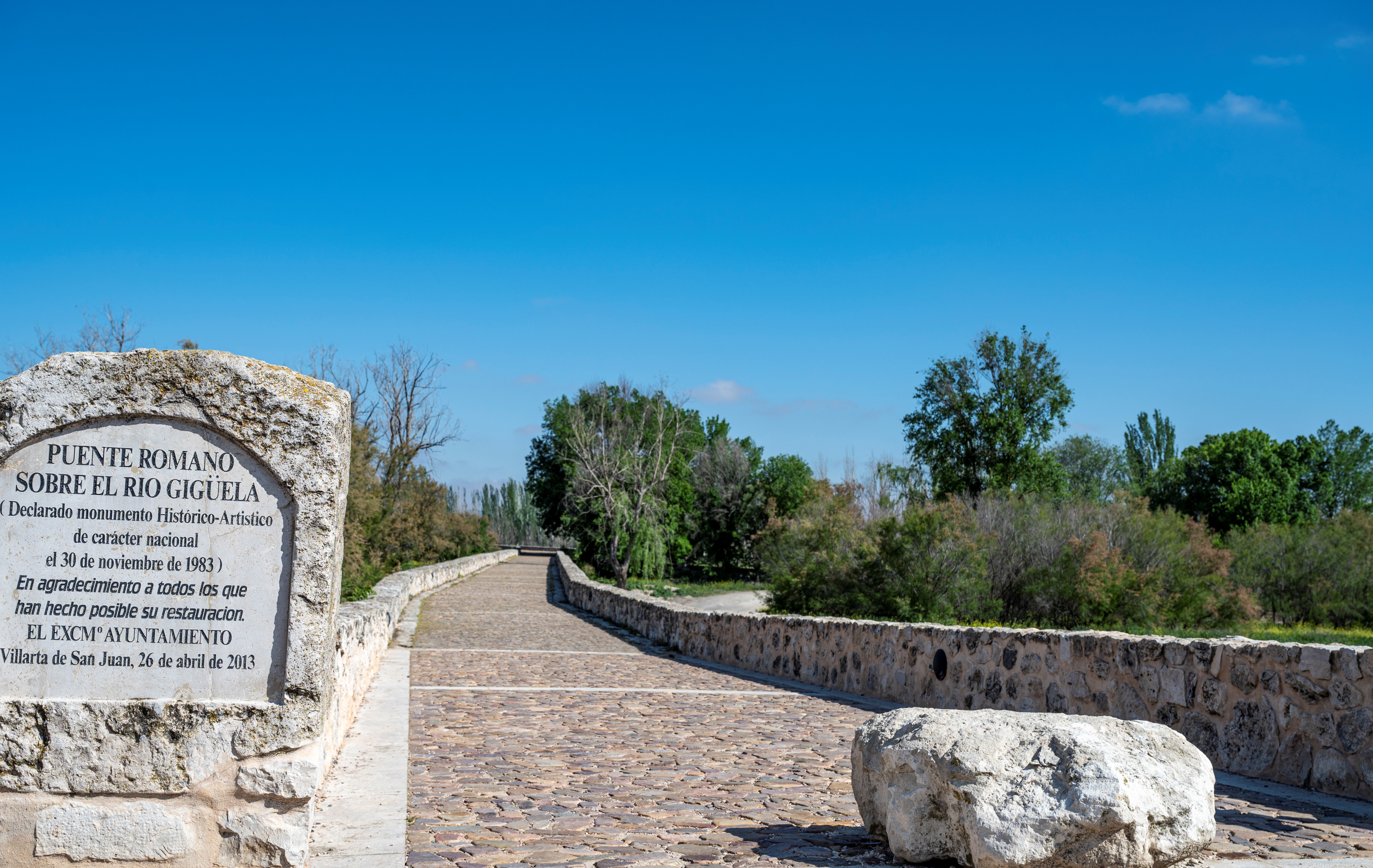 Puente romano Ciguela. 2021