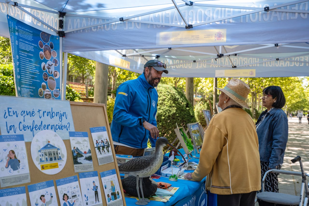 Carpa de Educación Ambiental por la Semana de la Administración Abierta (II). Ciudad Real. 23.05.2025