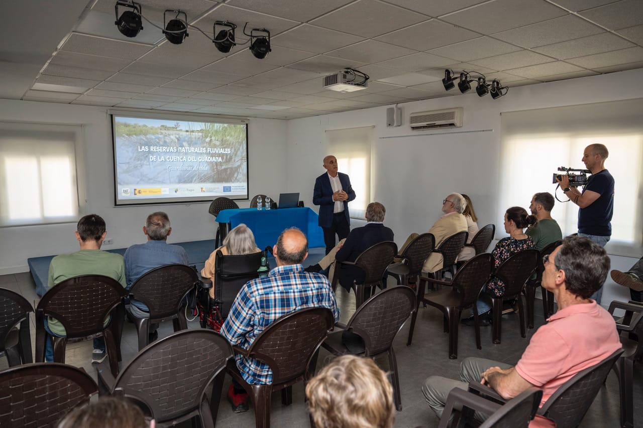 Presentación del documental sobre las RNF en la Semana de la Administración Abierta. Ciudad Real. 23.05.2025