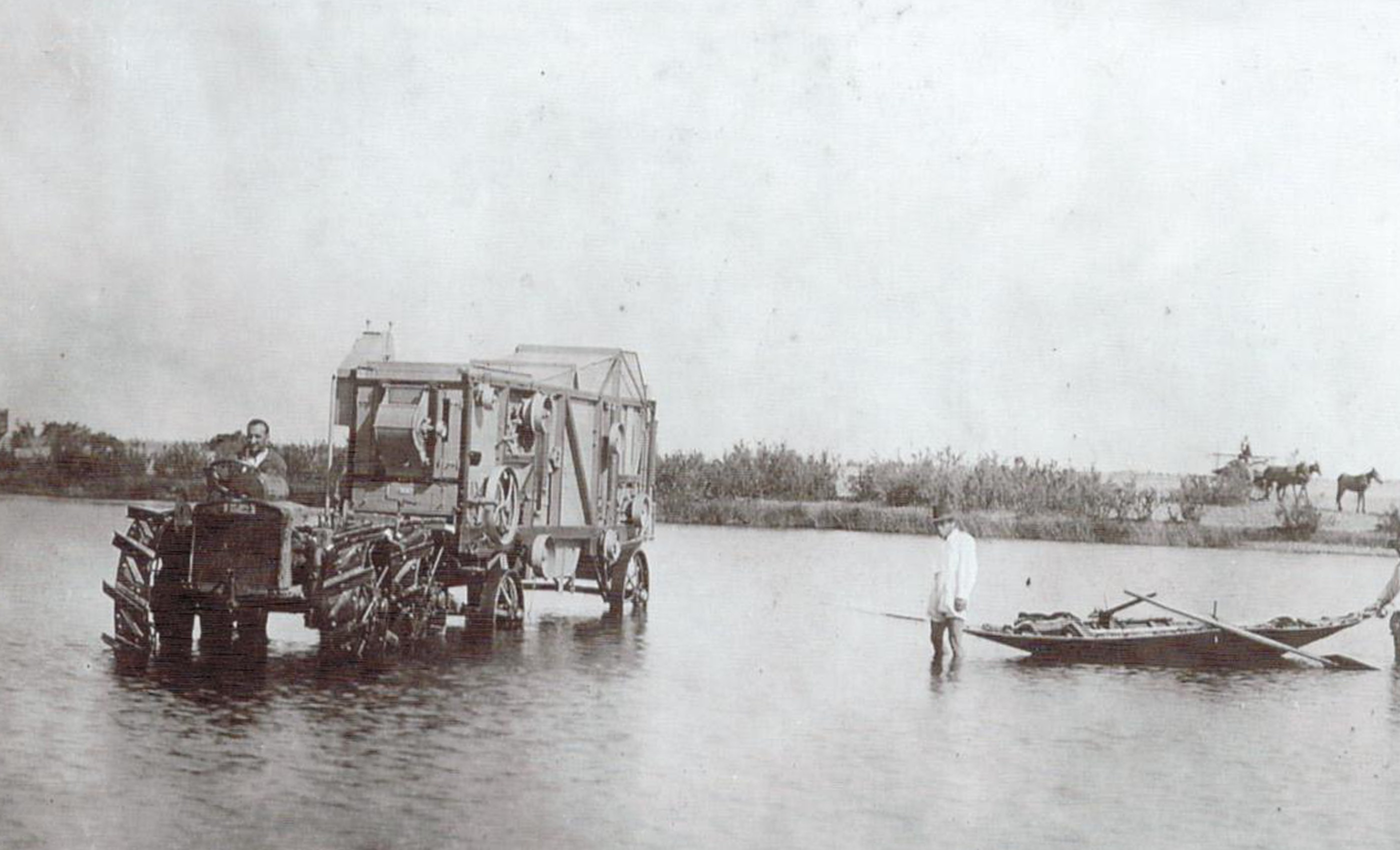 Zona de la barca en Valdelacalzada. Sin fechar