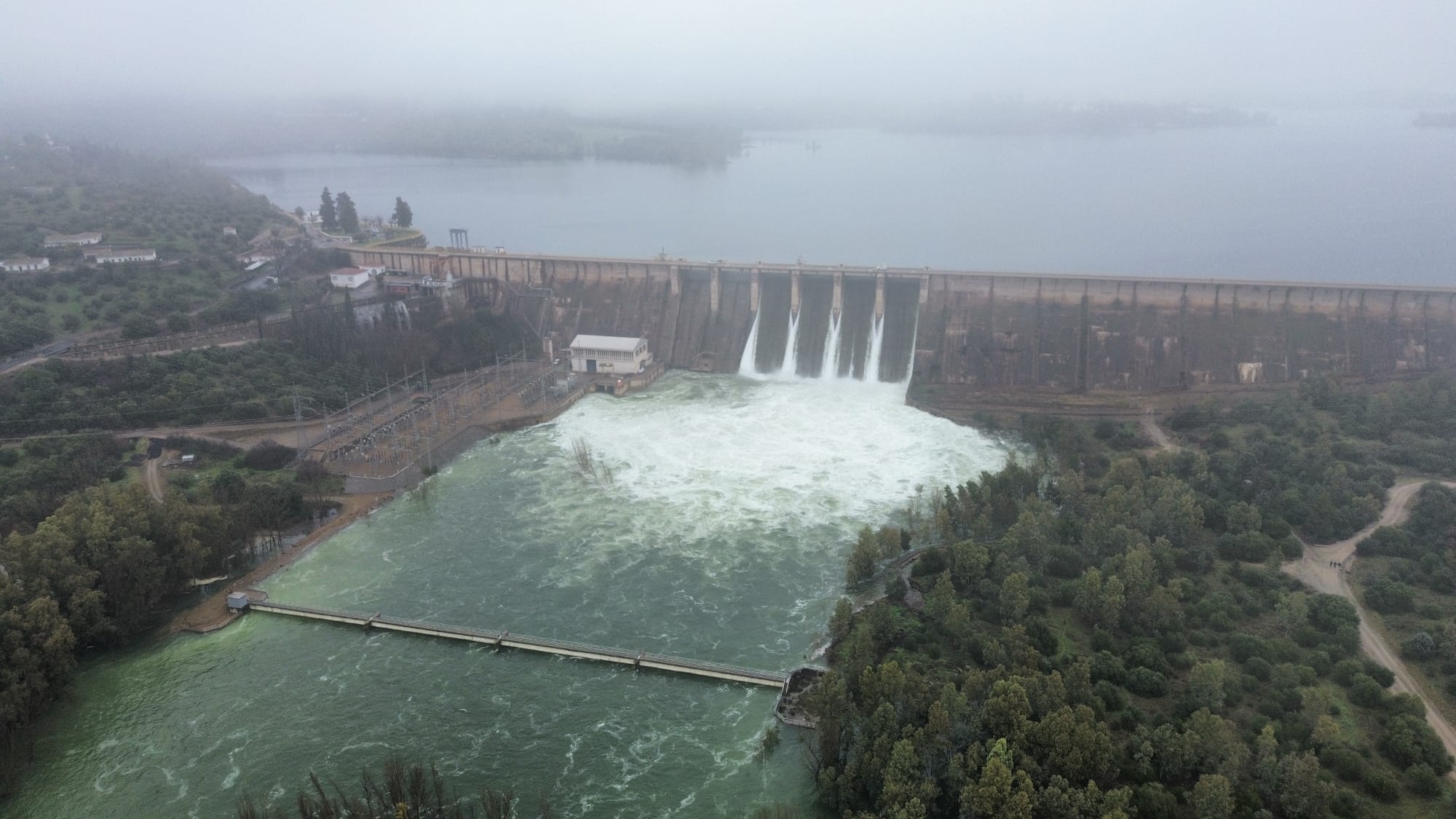 Presa de Orellana. Febrero 2026