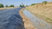 Trabajos en el arroyo Albarregas