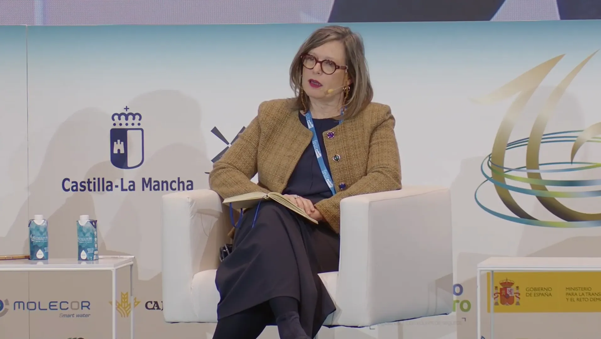 María Dolores Pascual en el XVI Congreso Nacional de Regantes