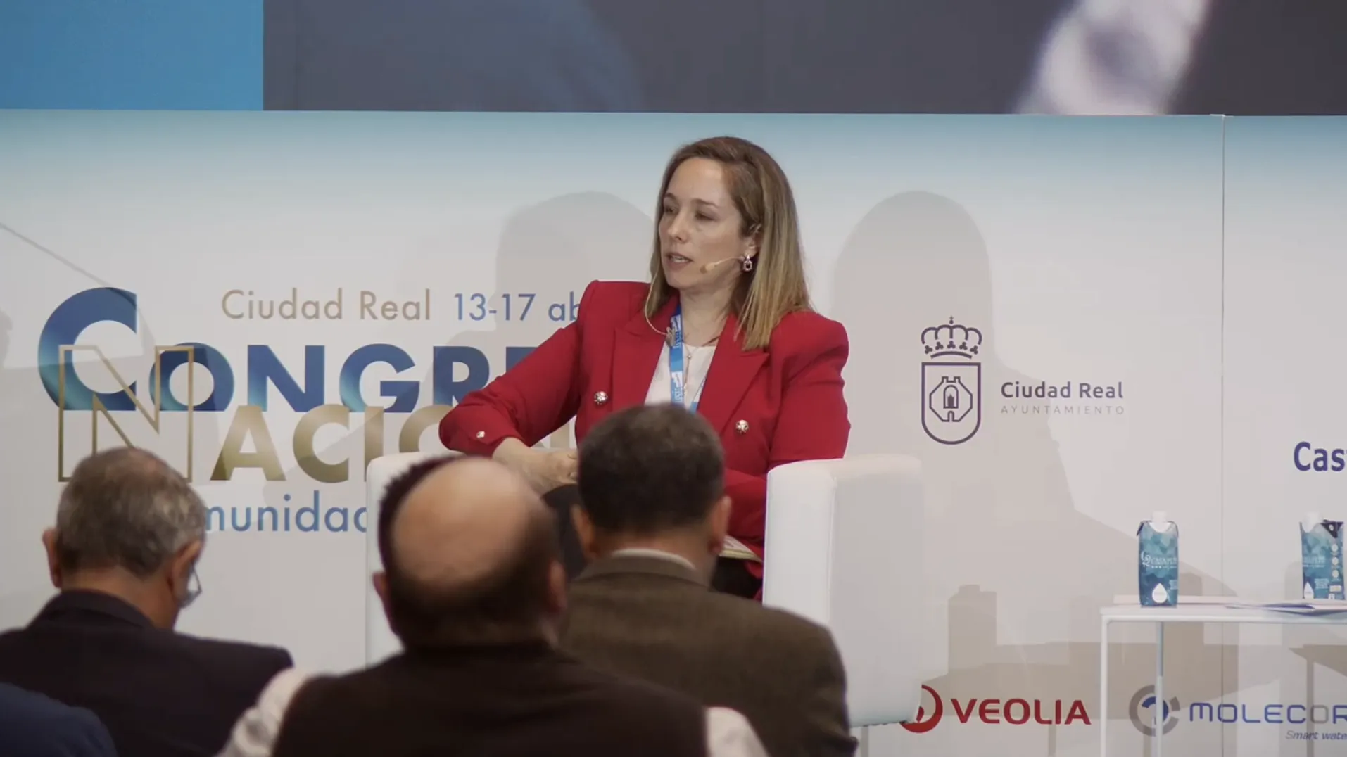 María Hayas en el XVI Congreso Nacional de Regantes