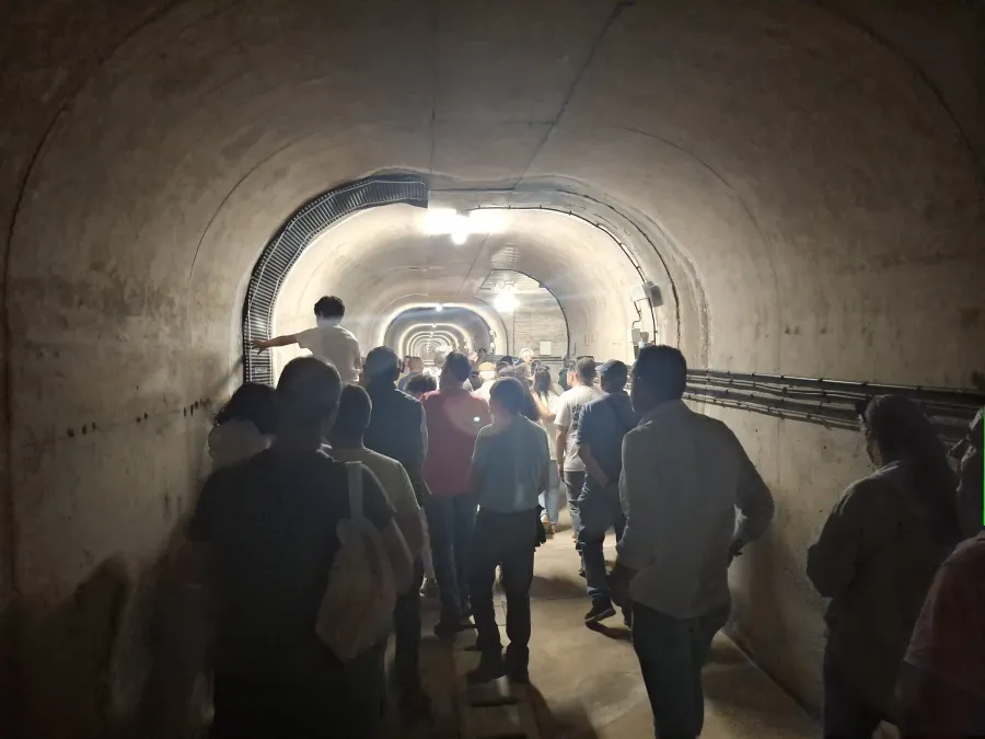 Visita a la presa de La Serena