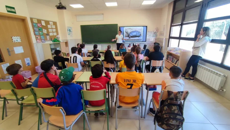 Proyecto de restauración fluvial del río Bullaque con el CEIP Nuestra Señora de Guadalupe (El Torno)