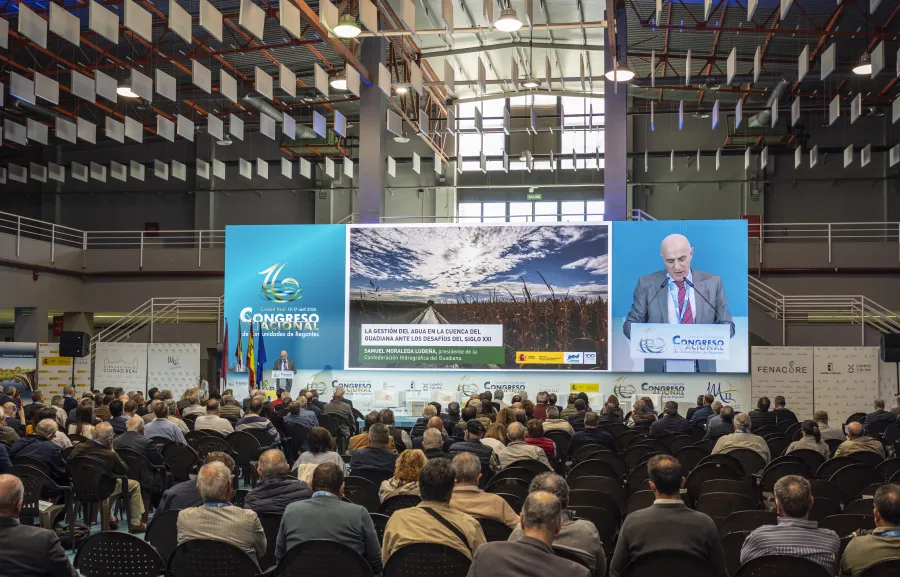 Ponencia de Samuel Moraleda en el XVI Congreso Nacional de Regantes