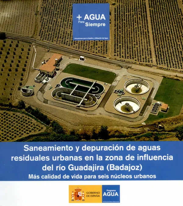 Saneamiento y depuración de aguas residuales urbanas en la zona de influencia del río Guadajira