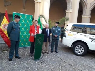Entrega vehículos Todoterreno a SEPRONA