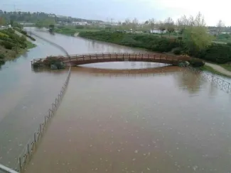 Rivillas a su paso por Badajoz