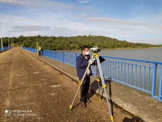 Topografía en Canchales