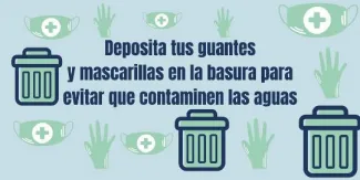 Contaminación guantes