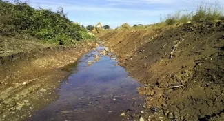 Concluyen los trabajos de restauración y acondicionamiento del cauce del Arroyo de la Nave en Valverde de Leganés