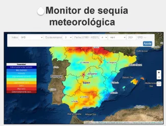 AEMET lanza un nuevo sistema para  monitorizar sequías meteorológicas en tiempo  real