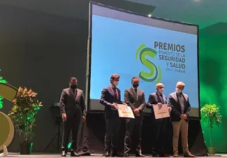 La Confederación Hidrográfica del Guadiana recibe el Premio a la Integración de la Prevención de Riesgos Laborales en el Sistema de Gestión
