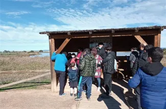 Celebrada la gymkana ornitológica “Las Aves del Guadiana”, organizada por la Confederación Hidrográfica del Guadiana