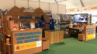 La Confederación Hidrográfica del Guadiana participa en la XVII edición de la Feria Internacional de Turismo Ornitológico