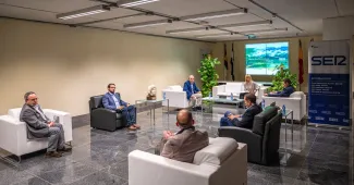 Programa especial de la SER en la sede de la Confederación Hidrográfica del Guadiana en Mérida