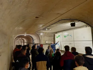 Alumnos del Máster de Ingeniería Civil de la Universidad de Castilla-La Mancha visitan diversas instalaciones de la cuenca del Guadiana