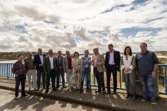 Visita embalse de La Colada