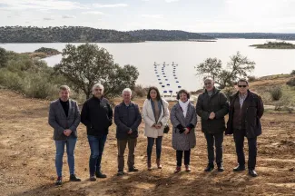 Visita a las obras