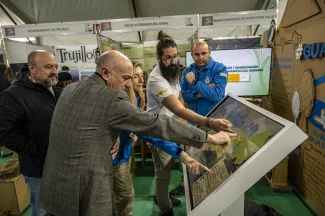 La Confederación Hidrográfica del Guadiana en la XVIII edición de la Feria Internacional de Turismo Ornitológico