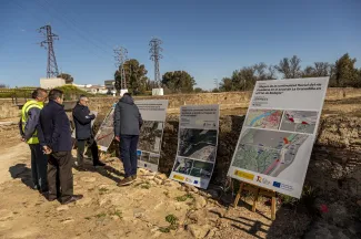 Visita a obras hidráulicas