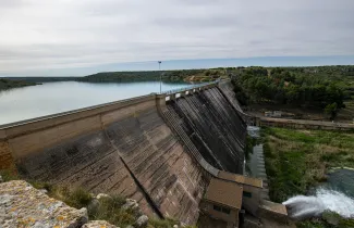 La presa de Peñarroya
