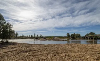 La Confederación Hidrográfica del Guadiana concluye los trabajos de eliminación del badén de Villagonzalo