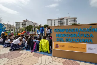 La Confederación Hidrográfica del Guadiana celebra el Día Mundial del Agua 2024