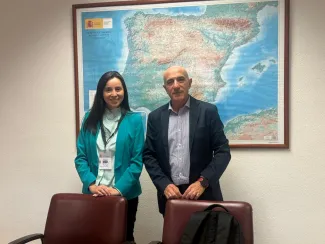 Reunión entre la Confederación Hidrográfica del Guadiana y la Universidad Católica de Chile