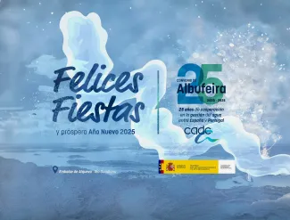 La Confederación Hidrográfica del Guadiana os desea Felices Fiestas