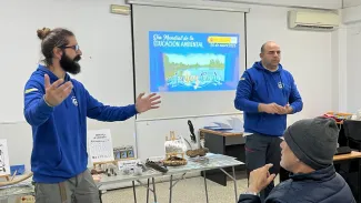La Confederación Hidrográfica del Guadiana celebra el Día Mundial de la Educación Ambiental con una actividad sobre la basuraleza
