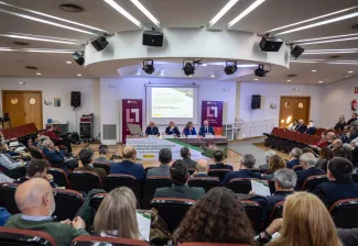 Acto inaugural de la I Jornada Técnico-Jurídica 'La gestión de las aguas subterráneas en las masas declaradas en riesgo'