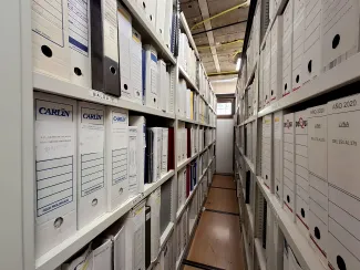Archivo de la CHG en Badajoz.