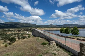 Presa Búrdalo. Cuenca Guadiana
