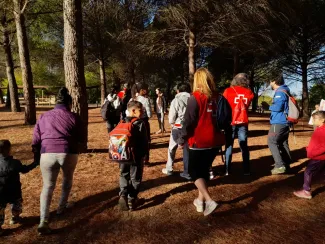 Actividad celebrada en Luciana con Cruz Roja.