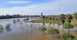 Guadiana por Badajoz