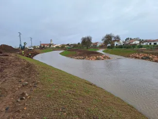 Apertura de brazos de alivio en el río Limonetes a su paso por Talavera la Real