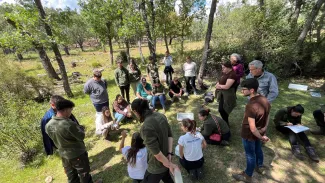 Imagen de archivo de una de las jornadas celebradas en el marco del proyecto de voluntariado "conCiencia ciudadana"
