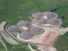 Presa de Villalba de los Barros - Construcción de islas para avifauna